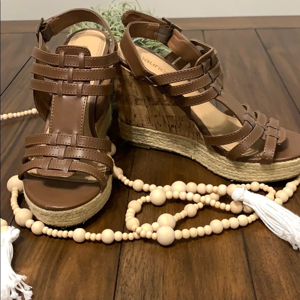 Maurice’s wedge sandal